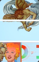 visioni oniriche ma non troppo tecnica mista su tavola 62x75